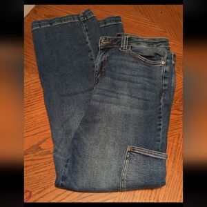 Judy Blue Cargo Straight Jeans Size 11/30